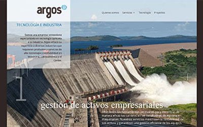 Página web de Argos